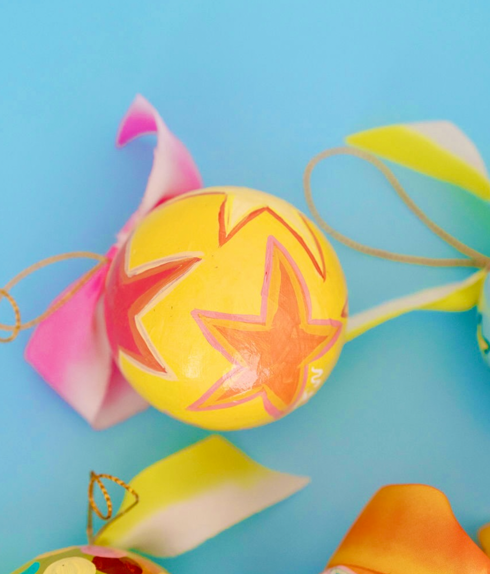 Nina Rosner for Fête Papier 2.5" Ornament 5 - GOLD