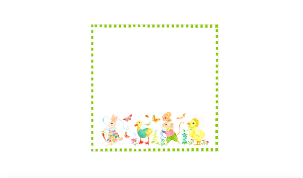 Nina Rosner for Fête Papier Spring Party Animals Notepad