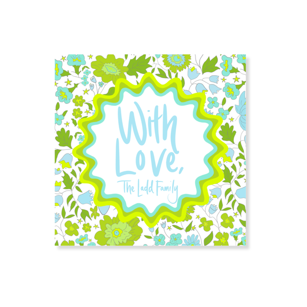 Summer In Bloom Gift Stickers