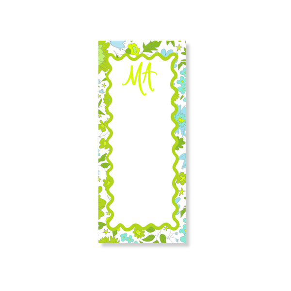 Summer In Bloom Long Notepad