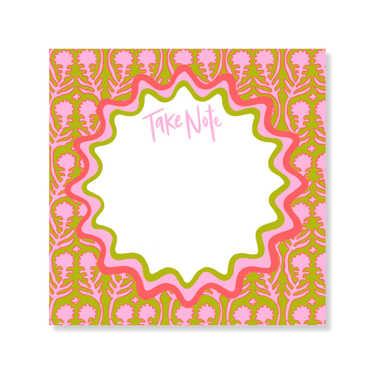 Shellabrate Notepad in Floral