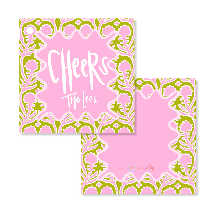 Shellabrate Tags in Floral